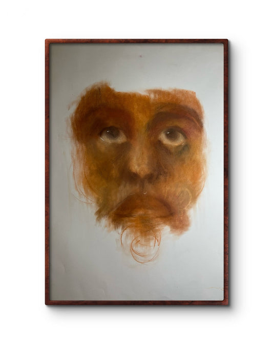 Através da escuridão (obra de arte original)