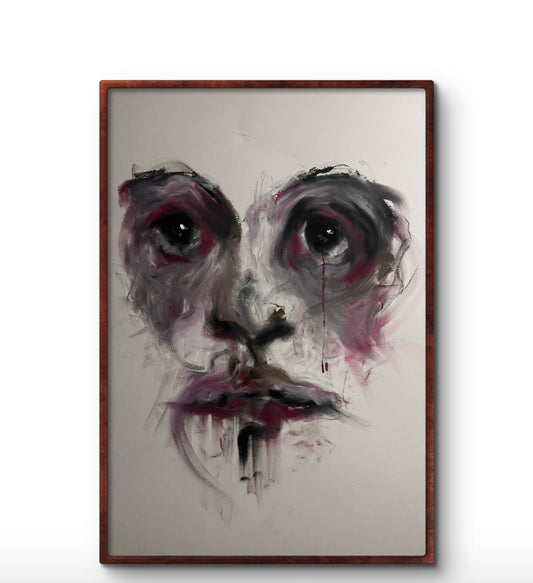 trapped in thought (original artwork)